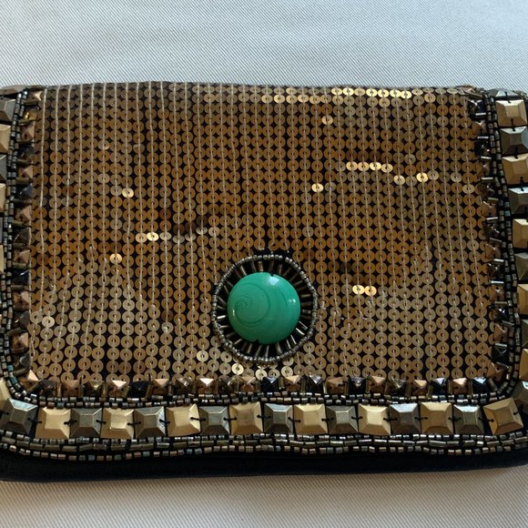 Sequin Cross Body Purse - Picture 2 of 4